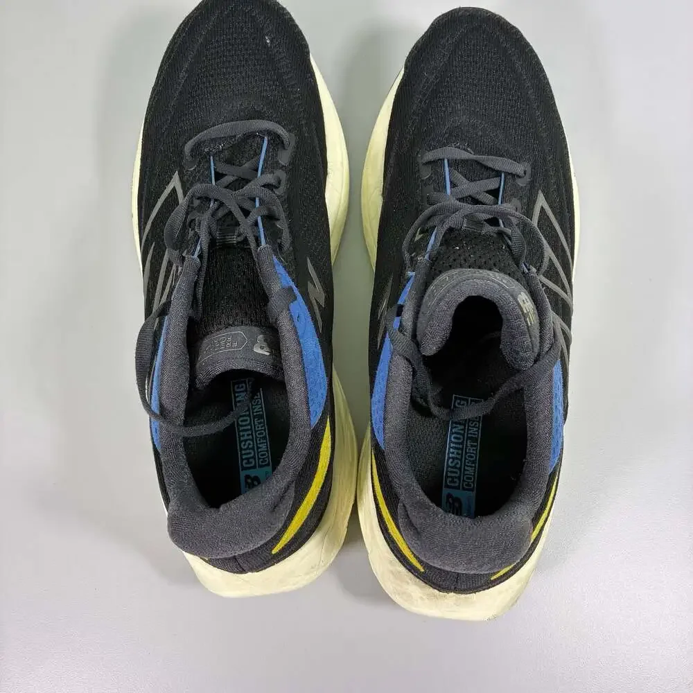 New Balance Fresh Foam X 1080v13 Men's Running Shoes Black Blue Yellow